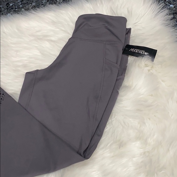 Ideology Women's Perforated Ankle Leggings… - Picture 7 of 10